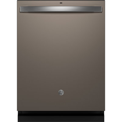 GE® ENERGY STAR® Top Control with Stainless Steel Interior Dishwasher with Sanitize Cycle