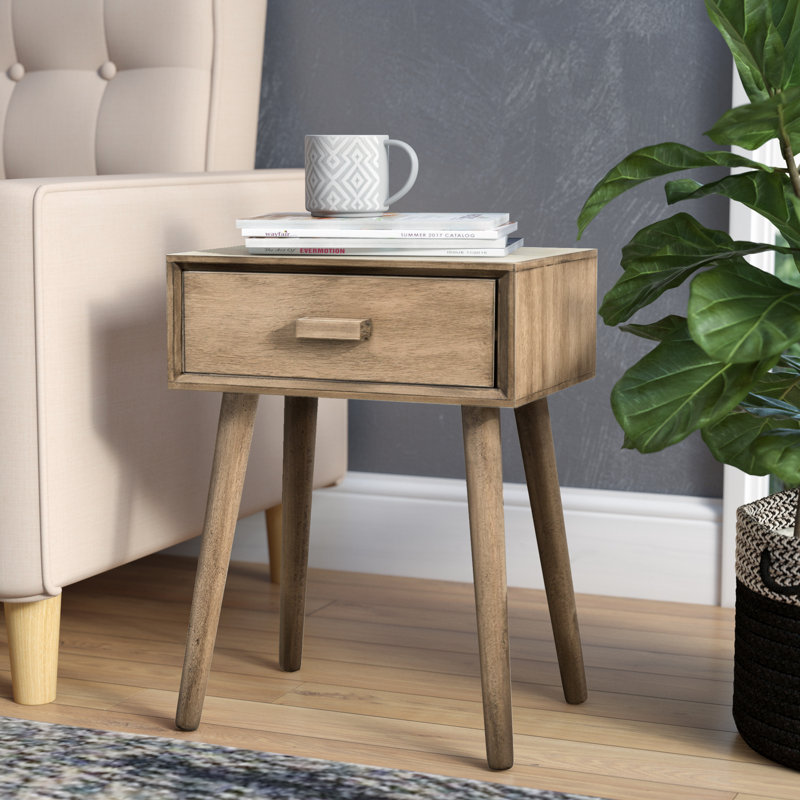 End Table, Light Brown