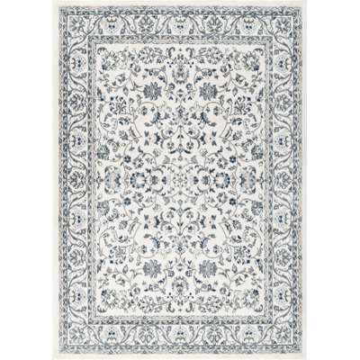 Briele Oriental Cream | Blue | Gray | Beige Area Rug