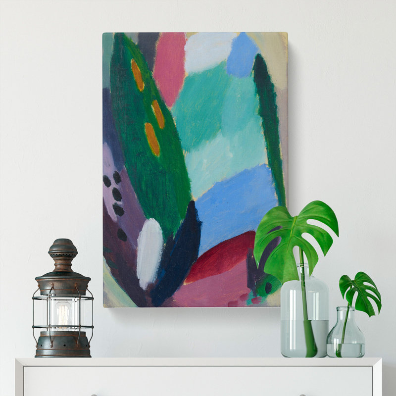 Landscape Variation Vol.1 by Alexej Von Jawlensky - Wrapped Canvas Painting, 76cm H x 50cm W x 3cm D
