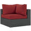 Ensemble modulaire d'extérieur Modway Sojour Wicker Ratta-38631779