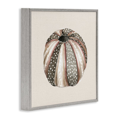 Dotted Neutral Pumpkin Framed Giclee, design by Lanie Loreth