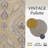 Vintage Damask Curtains Elegant Medallion Patterned Room Darkening Curtains for Bedroom Yellow on Greige-1623480689-1623480696