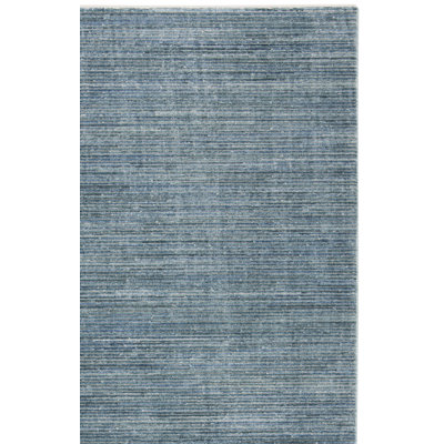 Tapis bleu / gris Adal