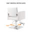Fauteuil de salon pivotant en similicuir Kynslea-1608770206