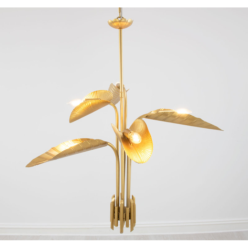 Nana 6 - Light Chandelier, Gold