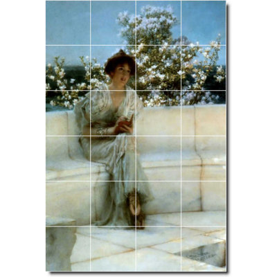 Carreau de céramique décorative 17 po x 25,5 po 4,25 po x 4,25 po