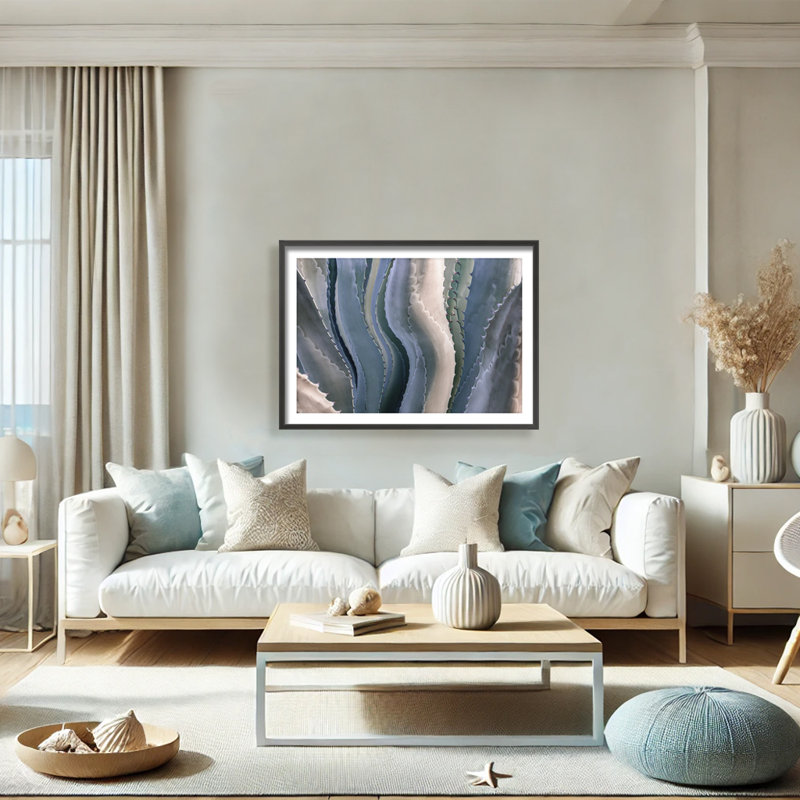 Nature Inspired Sonoma Summertime Roadside Abstract by  - Picture Frame Photograph on Paper, 24" H x 36" W 
