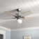 52" Viola 5 - Blade Standard Ceiling Fan with Pull Chain and Light Kit Included