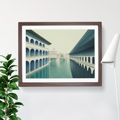 Canal Architecture - Single Picture Frame Print