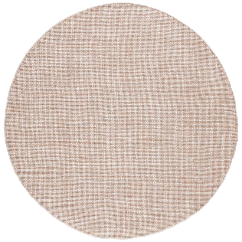 Abinadi Flatweave Cotton Rug, Square 6'