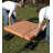 UDECX 40" L x 40" W Composite Interlocking Surface Pad - Red Cedar-12635604