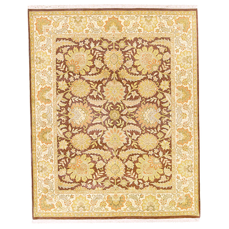 One-of-a-Kind 8'1" X 9'8" Hand Knotted Area Rug