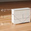 100 cm W Chest of 7 Drawers-375660206