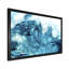 Art turquoise liquide - peinture sur toile-67390745-67390748