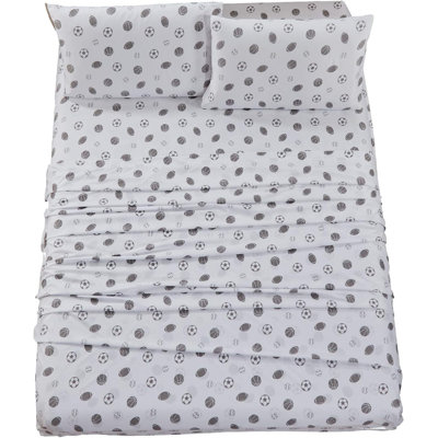 Sports Microfiber Sheet Set