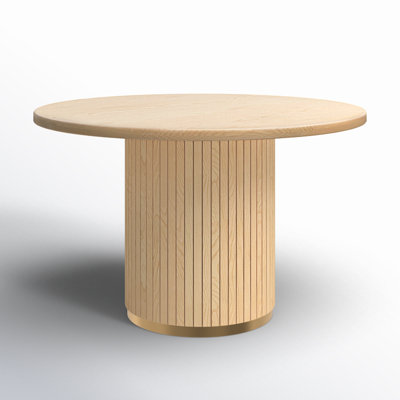 Tov Furniture Chelsea Natural Oak Wood Round Dining Table