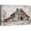 «Weathered Barn Farm Landscape», photos de bureau de ferme, impression sur toile encadrée-131654934-131654930