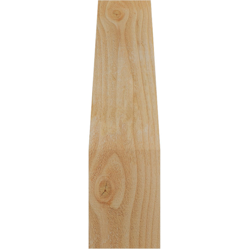 Attelle impériale du genou, Sapin de Douglas, Brute, H 24 po x l 6 po x P 12 po