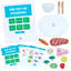 Little Chef Frankfurt Wooden Cutting Play Food