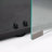 Tempered Glass Display Storage Cabinet - Wine/File Cabinet With Bluetooth LED Strip Light