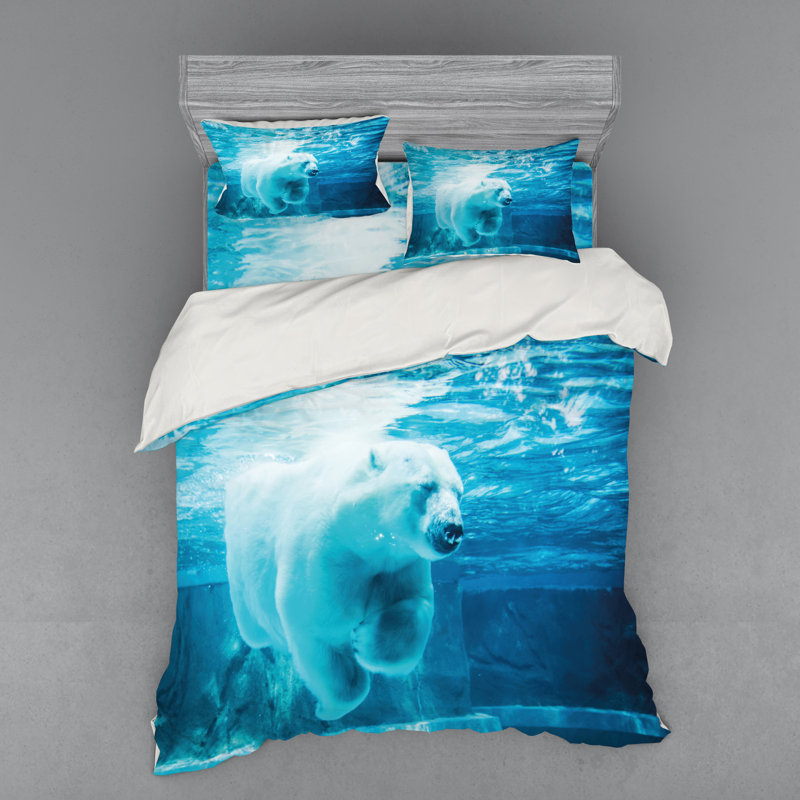Ensemble de housse de couette bear, Housse de couette grand + 3 pièces supplémentair