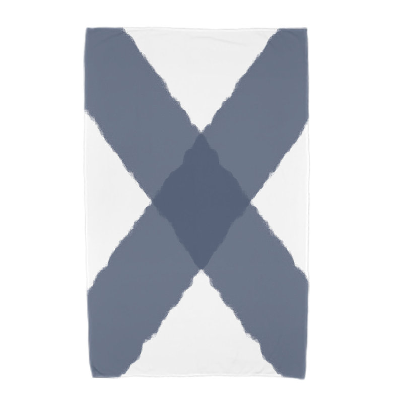 Serviette de plage Aksel, Bleu marine
