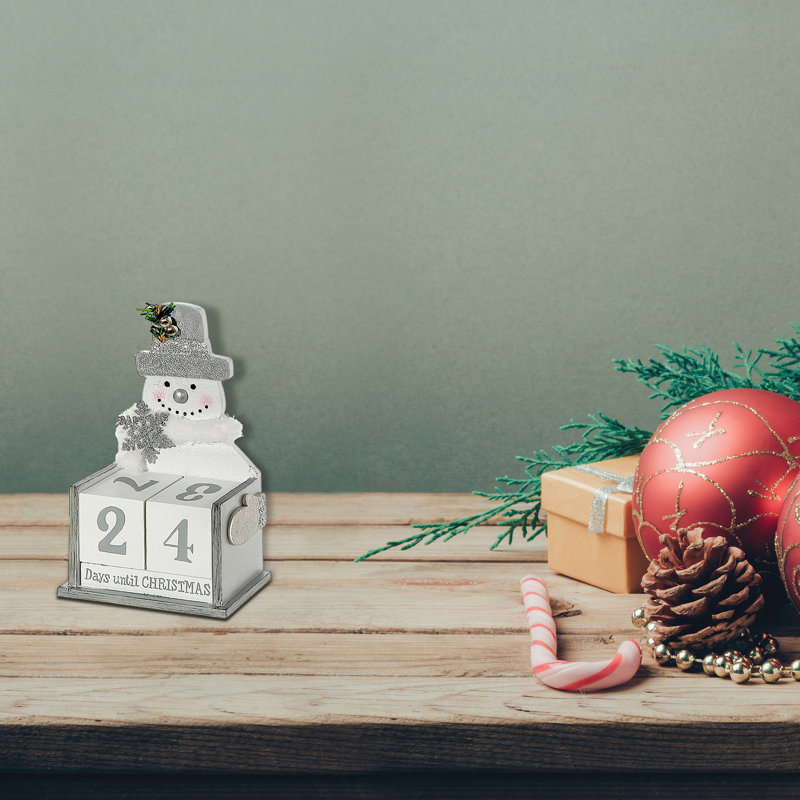 Calendrier en bois jusqu'à Noël
