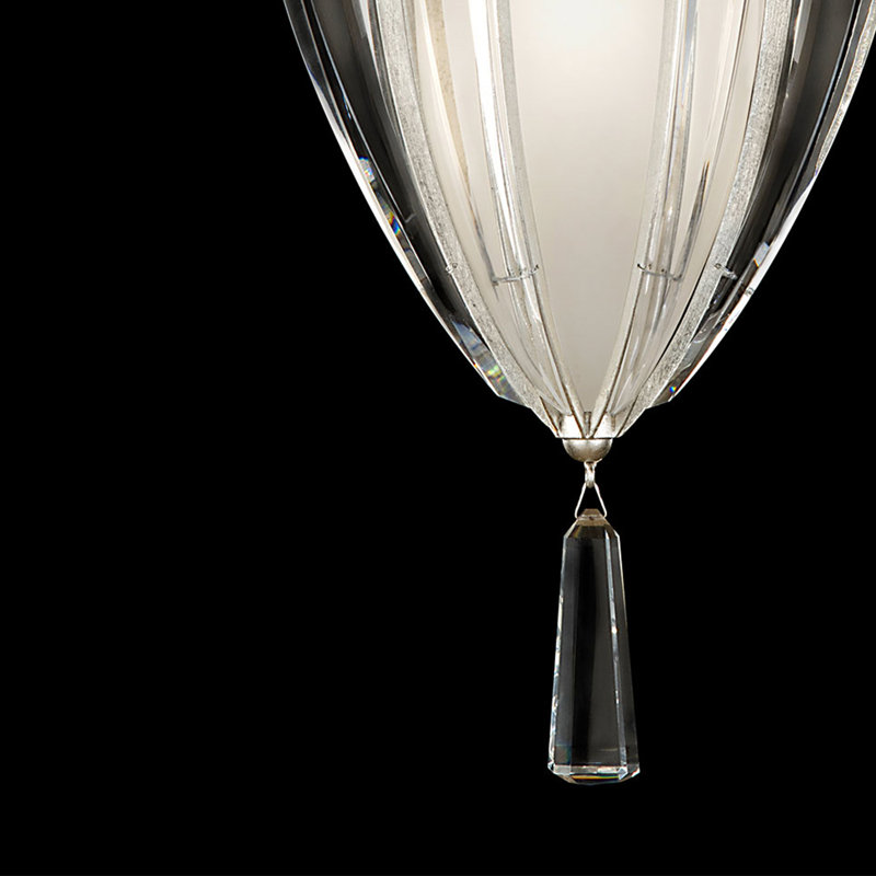Vol De Cristal 1 - Light Flush Mounted Sconce, 16" H x 10" W x 6" D