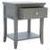 Joanna Solid Wood End Table with Storage