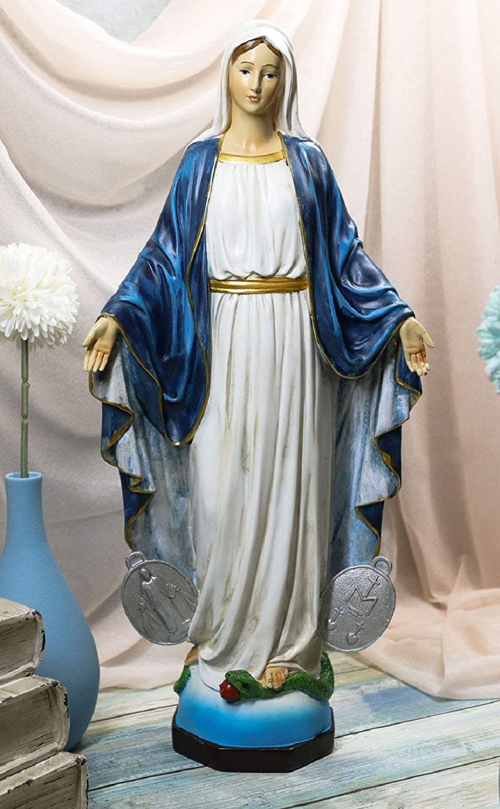 The Holiday Aisle Virgin Mother Mary Madonna With Miraculous Miracle 