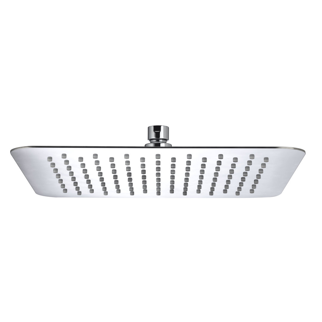Slimline Fixed Shower Head - Square