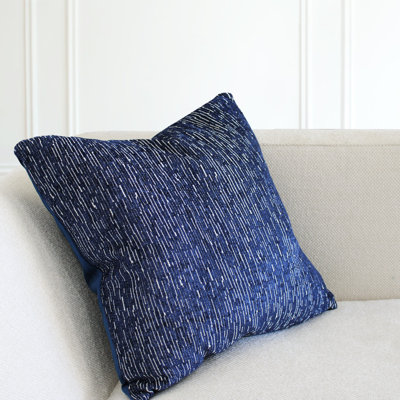 Dima Textured Chenille Oversized Square Throw Pillow