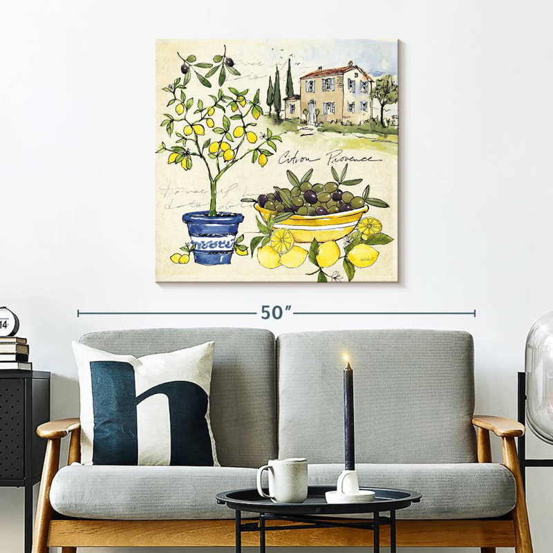 Yarlin Citron I, 30" H x 30" W