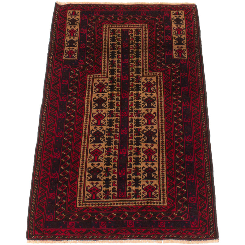 Tapis brun clair Dequita 2 pi 11 po x 4 pi 10 po