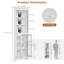 Vitrine de rangement 65 po