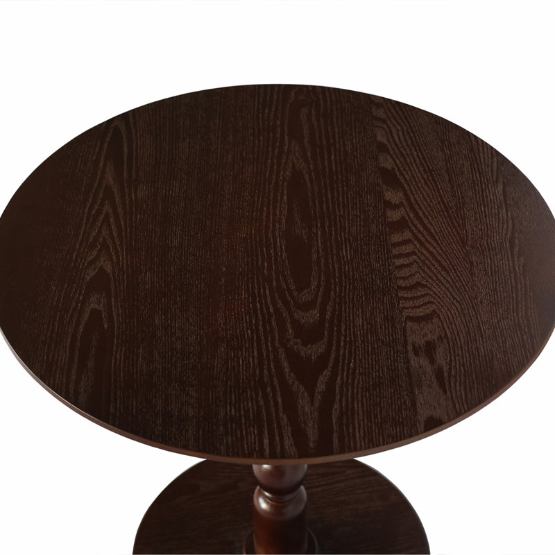 Table d'appoint ronde, Noyer