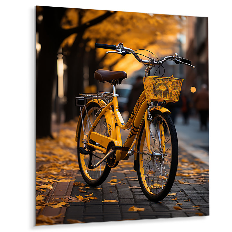 Vélo Urban Rythme I - Décoration murale vélo en métal, H 20 po x l 12 po x P 1 po