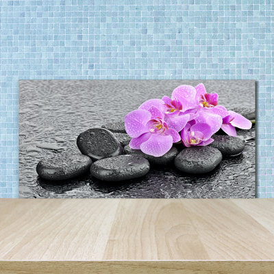Loucille 50cm W x 100cm L Glass Peel and Stick Panel