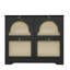 Armoire à chaussures Mid-Century Rattan-2099867331