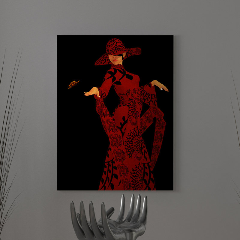 « love of style africain american », reproduction d’impression sur toile, H 16 po x l 12 po x P 1,5 po