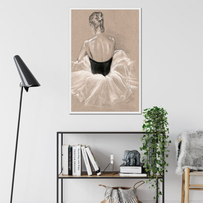 Ballet Study II 1 Piece Painting