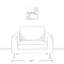 Relax, art textuel sur toile tendue