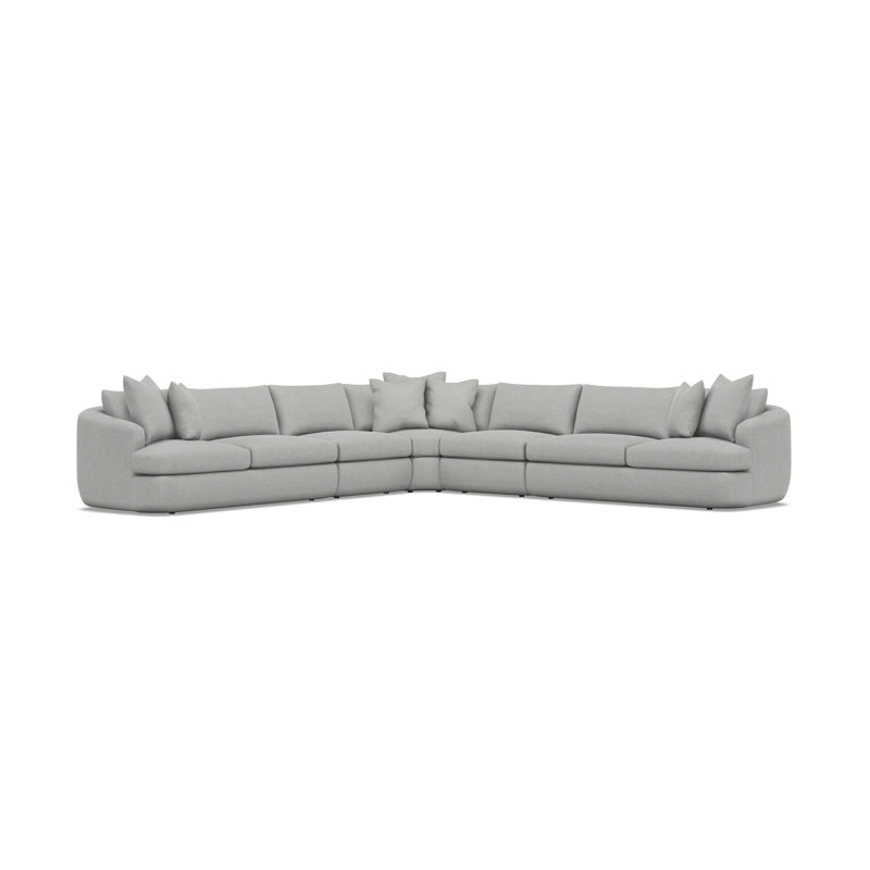 Jules Fabric 5 Pc Sectional, 1583-010