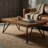 Solid Wood Top Coffee Table