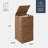 Small Laundry Hamper W/ Lid-1327143690