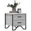 Aimilios 40cm W Metal Bedside Table-2123141113