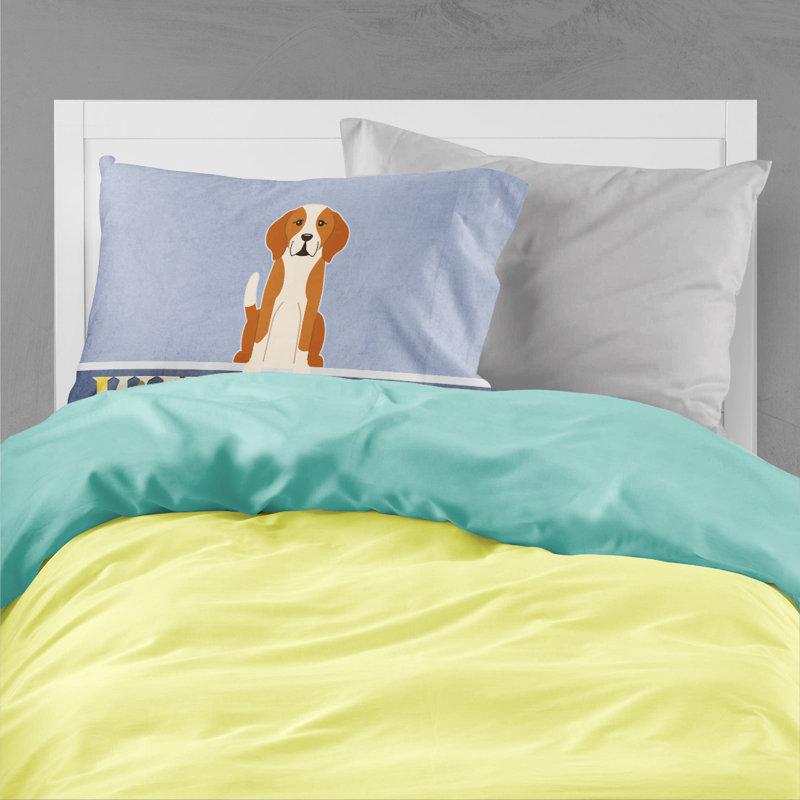 Taie d’oreiller welcome, Foxhound anglais