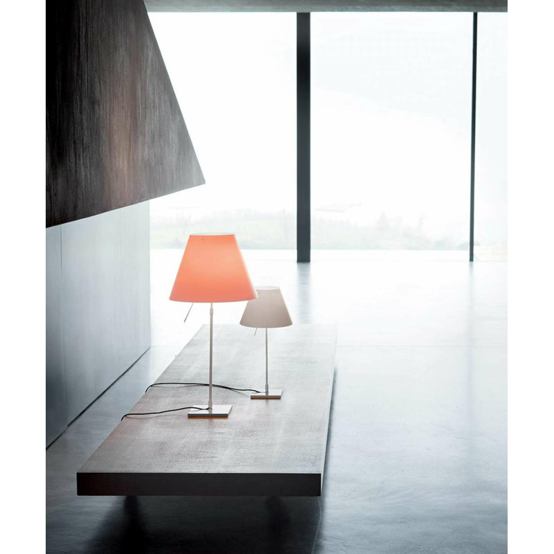 Costanza Table Lamp Sensor Dimmer, Primary Red, 43" H x 15.7" W x 15.7" D