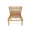 Chaise longue d'extérieur réglable en bois